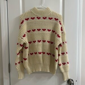 Heart sweater